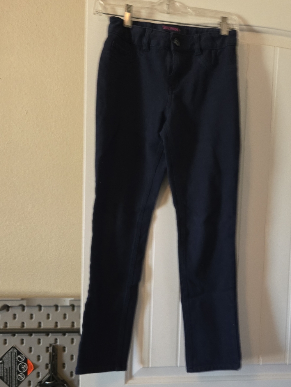 French Toast Navy Skinny Girls Pants